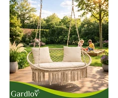 Gardlov dvigubos grietinėlės gandro lizdo sūpynės