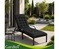 Gardlov juodas dygsniuotas sodo gulto pagalvėlė