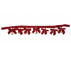 Garland Velvet Bow. 150 cm