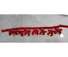 Garland Velvet Bow. 150 cm