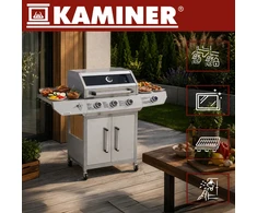 Gas grill 3+1 13.5kW Varen 4.0 Kaminer