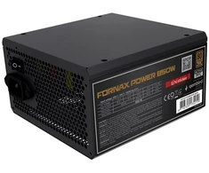 „Gembird CCC-PSUBRONZE-850W“ maitinimo blokas „Fornax Power 850W“ aktyvus PFC 12 cm ventiliatorius 80+bronzos spalvos dėžutėje