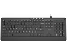 Gembird KB-MCH-05 Slim su laidu multimedia klaviatūra, juodas, US išdėstymas