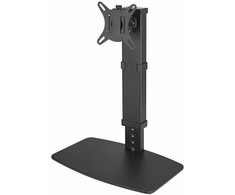 Laikiklis Gembird MS-D1ST-02 Height adjustable full-motion monitorius desk stand, 17"-32", juodas