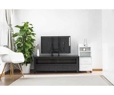 Laikiklis Gembird TVS-D70F-01 Tabletop TV stand, 37" - 70", juodas