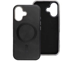 OEM dėklas, skirtas iPhone 17 Pro Max / 18 Pro Max (žemas kameros kraštas), „Gentleman Mag“ dėklas, suderinamas su „MagSafe“ (juodas)