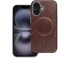 Dėklas Oem Case for iPhone 17 PRO MAX Gentleman Mag Cover compatible with MagSafe ruda