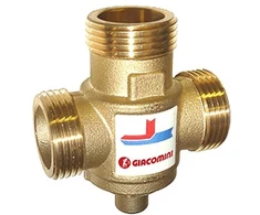 Giacomini Termostatinis vožtuvas, D25, trijų eigų, 60C, KVS3,2