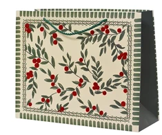 Nežinomas Dovanų maišelis Decoris Berries, 11 cm x 25 cm x 32 cm