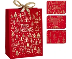 Gift bag Velvet. 11.5 cm x 16 cm. red col.
