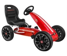 Jokomisiada Pedalais minamas kartingas "Abarath" | spalva: raudona