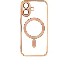 OEM dėklas, skirtas iPhone 17, Electro Mag dėklas, suderinamas su MagSafe auksiniu dangteliu