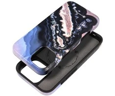 „iPhone 16 PLUS“ dėklas „Forcell F-Protect Mirage“, suderinamas su „Magsafe Military Drop-Test“ auksinis island