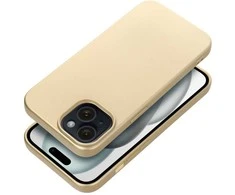 Oem dėklas, skirtas iPhone 15, Metallic auksinis