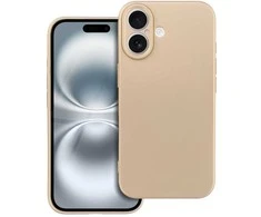Oem Dėklas, skirtas iPhone 16 Metallic auksinis