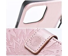 OEM atverčiamas dėklas iPhone 16 PLUS Mezzo Book mandala rožių auksinis