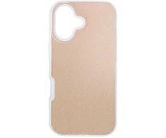 OEM dėklas, skirtas iPhone 17, blizgantis auksinis