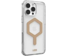 Dėklas Urban Armor Gear UAG Plyo nugarėlė su MagSafe, skirta iPhone 16 Pro Max – Ice Gold