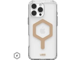 Dėklas Urban Armor Gear UAG Plyo nugarėlė su MagSafe, skirta iPhone 16 Pro Max – Ice Gold