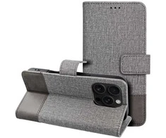 OEM atverčiamas dėklas iPhone 17 AIR Gomma Book pilka