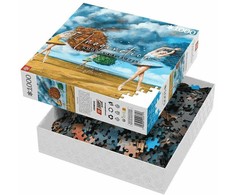 Dėlionė Cenega „Good Loot Imagination“ galvosūkis: Rafał Olbiński „Žalias spalvos forma“ (1000 elementų)