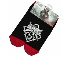 Cenega Good Loot The Witcher 3 Wolf socks Juodas