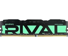 Goodram *DDR4 Rival Radiant 8GB (1* 8)/3200 CL16 Žalias atminties modulis 1 x 8 GB 3200 MT/s 288 kontaktų DIMM