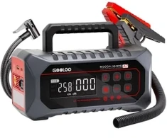 Paleidimo Įrenginys - GOOLOO A7 88,8 Wh 6 000 A Su 160 PSI Oro Kompresoriumi