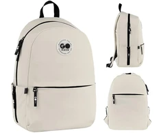 Gopack Mokyklinė kuprinė GO26-188M-1. Rudos spalvos. 3 cm x 34 cm x 40 cm.