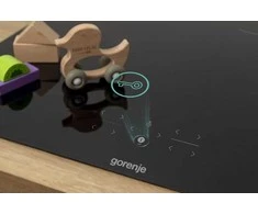 Gorenje GI8421BSC Įmontuojama 80 cm indukcinė kaitlentė, 4 zonos(-ų) Juodas