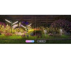 Govee H7086 RGBICWW LED sodo šviestuvai | RGBWW, 1100 lm, 2,4 GHz „Wi-Fi“ + „Bluetooth“, IP66