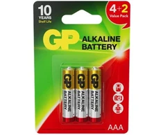 gp BATTERIES 24AR 4+2PCS (AAA)