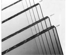 GPPS Organic Glass 2 x 500 x 1500 mm. Clear
