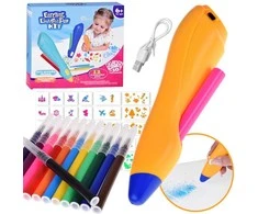 Jokomisiada Graffiti Pen – Creative Airbrush Purškiklis Painting Set ZA5861