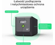 Green Cell Žalias Cell uninterruptible power supply (UPS) Line-Interactive 1 kVA 600 W 4 AC outlet(s)