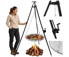 Kaminer 190x70cm Tripod Garden Grilis