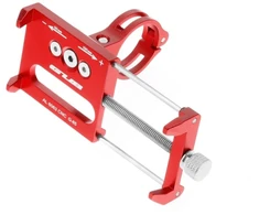 Forcell Bike holder GUB G85 red for mobile phone Metal