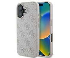 Guess 4G Classic - dėklas skirtas Apple iPhone 16 pink