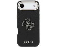 Dėklas GUESS case for IPHONE 17 Air GUHCP17M5PS4RGGK (PU FW Resin Logo) juodas