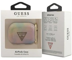 Guess GUACAPTPUMCGG01 AirPods Pro dėklas rožinės spalvos Tie & Dye Collection