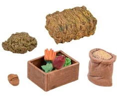 Jokomisiada Figūrų gyvūnų arklių rinkinys ūkis