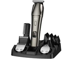 Hair clipper set Hoco HP26 metal pilka