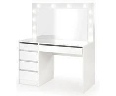 Halmar Makeup table Hollywood XL. baltas. with mirror