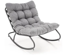 Halmar Rocking-chair Gatto. pilkas col.. 115x80 см