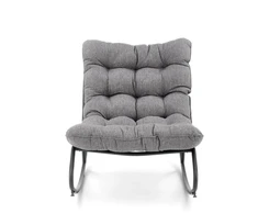 Halmar Rocking-chair Gatto. pilkas col.. 115x80 см