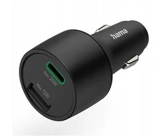 Hama USB-C/USB-A maitinimo šaltinis/greitas įkrovimas 32W juodas