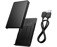 Kietasis diskas Hard drive enclosure HDD 2,5" SATA USB 3.0 to Micro B Hoco HB55 juodas