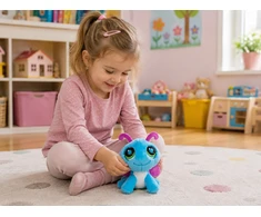 Hasbro Littlest Pet Shop mėlynas BUTTERFLY mascot 16cm ZA6725