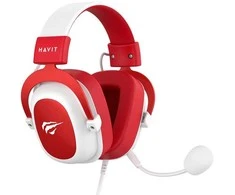 Havit H2002D Žaidimų ausinės Baltas, red