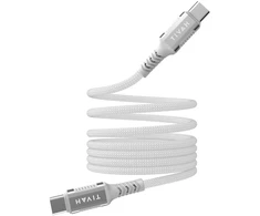 Havit CB6297 - Magnetinis kabelis iš USB tipo C iki USB tipo C, 1m (baltas)